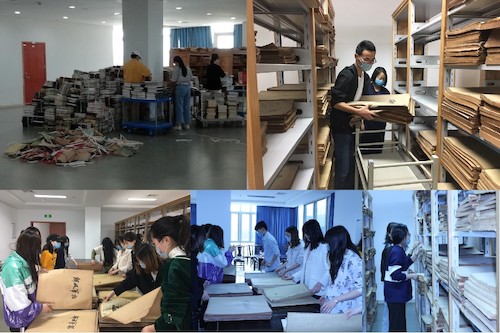 图6：色情小说
学生支部进行图书馆历史资料整理劳动教育实践课活动
